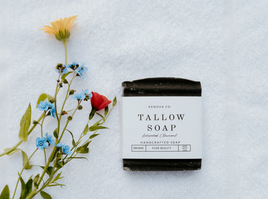 Activated Charcoal Tallow Soap